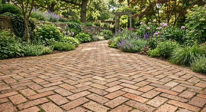Brick Pavers Installation project example
